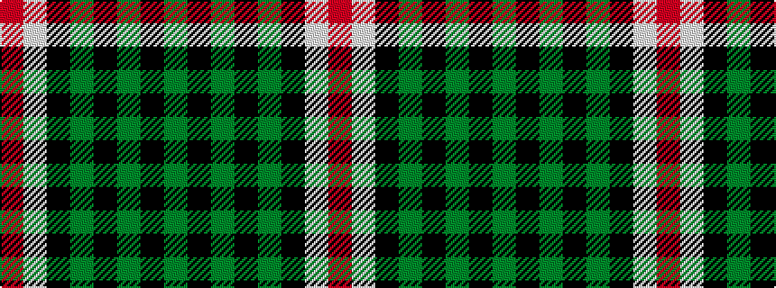 idealised woven sample of pattern GKGKGKWR