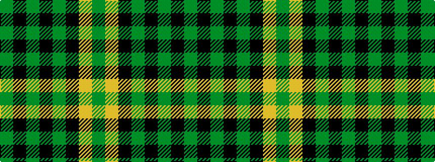 idealised woven sample of pattern GKGKGKYG