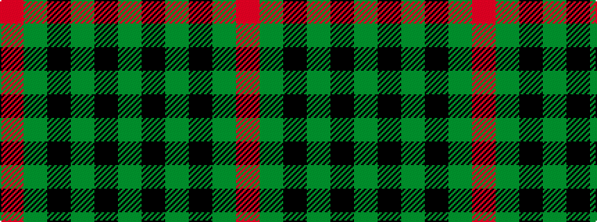 idealised woven sample of pattern GKGKGR