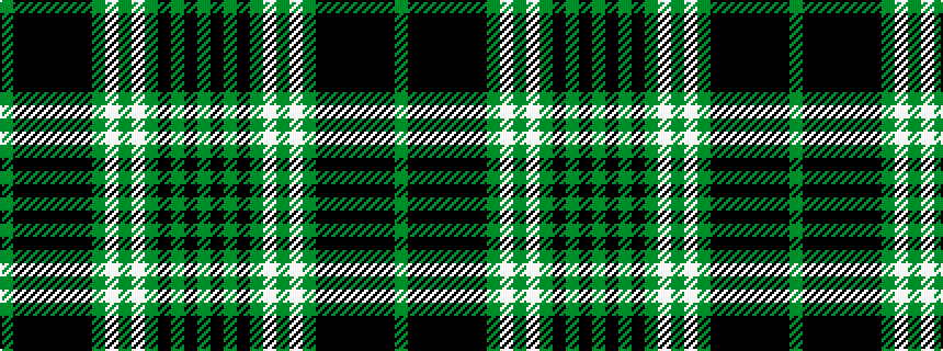 idealised woven sample of pattern GKGKGWGWGKKKKKKG