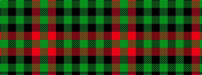 idealised woven sample of pattern GKGKRG