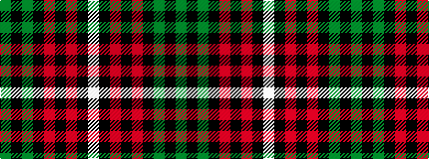 idealised woven sample of pattern GKGKRKRKW