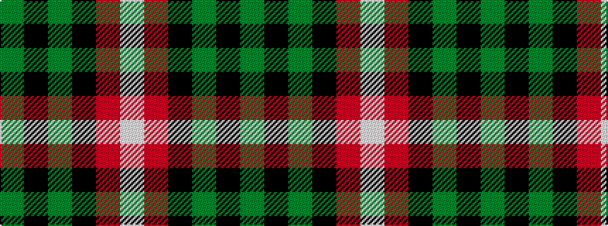 idealised woven sample of pattern GKGKRW