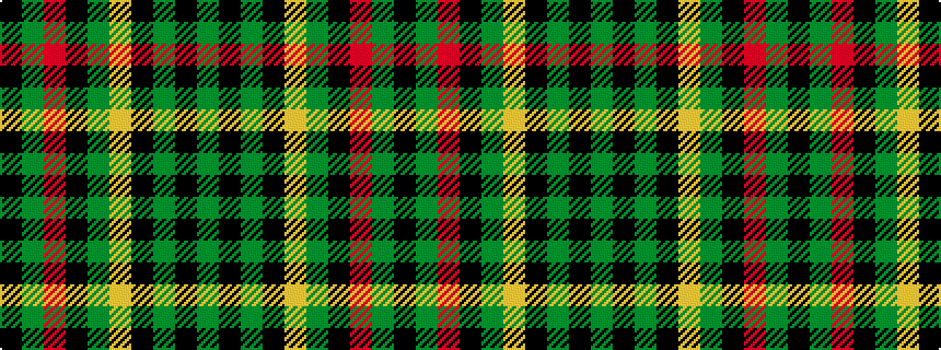 idealised woven sample of pattern GKGKYGKRGK