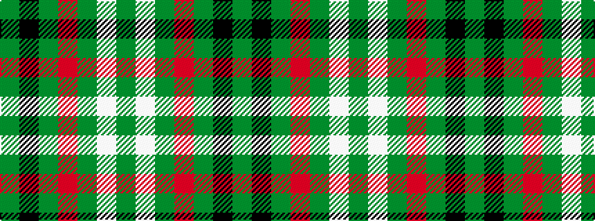idealised woven sample of pattern GKGRGWG