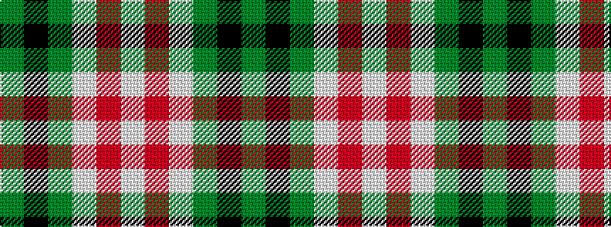 idealised woven sample of pattern GKGWRW