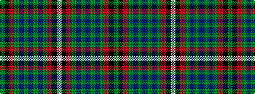idealised woven sample of pattern GKRGBGBGBGRKW