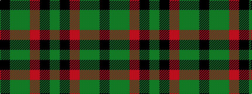 idealised woven sample of pattern GKRGGK