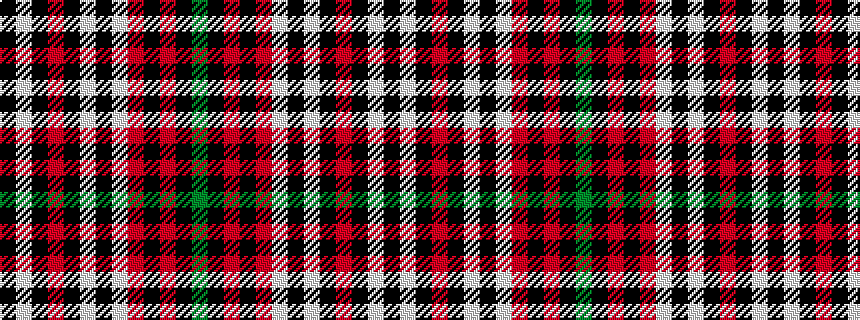 idealised woven sample of pattern GKRKRWKWKRKWK