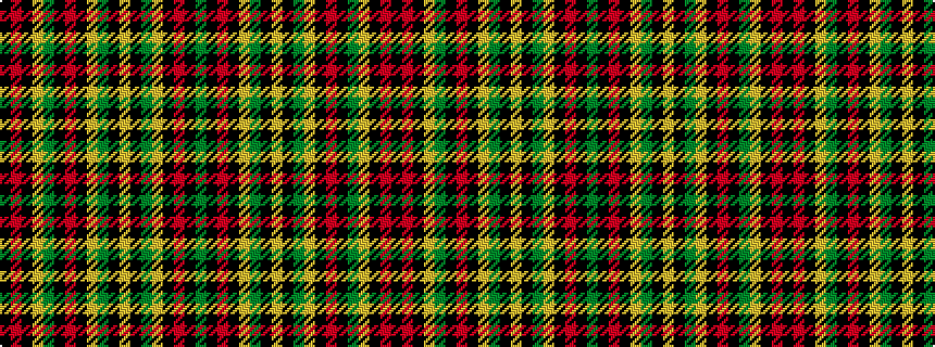 idealised woven sample of pattern GKRKYGKYKGYKRKGYKRK
