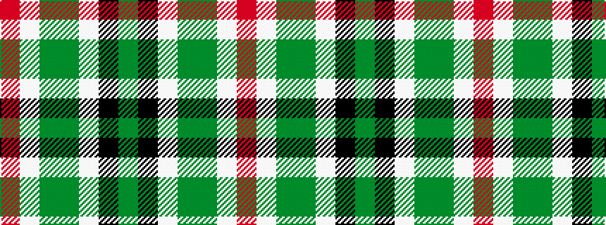 idealised woven sample of pattern GKWGGWR
