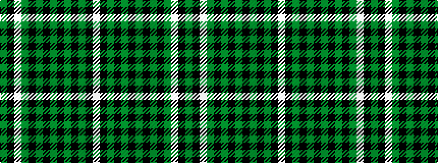 idealised woven sample of pattern GKWGKGKGKGKGKW