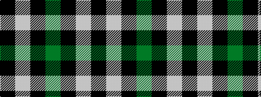 idealised woven sample of pattern GKWK