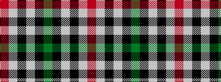idealised woven sample of pattern GKWKWR