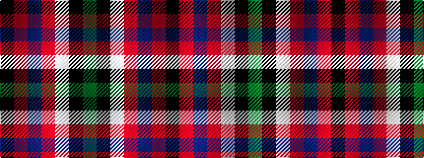 idealised woven sample of pattern GKWRBRK