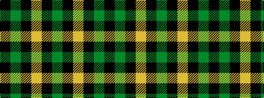 idealised woven sample of pattern GKYKGK