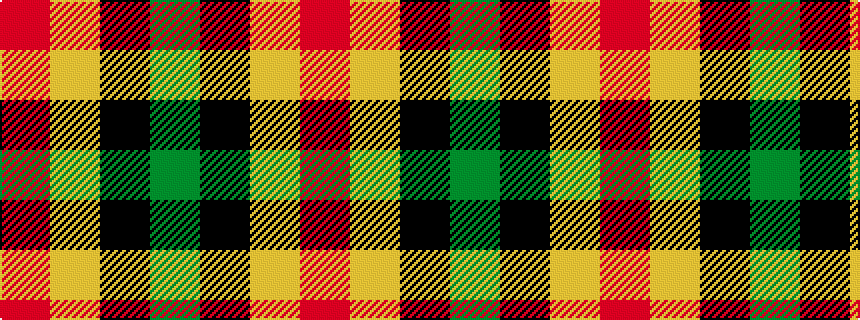 idealised woven sample of pattern GKYR