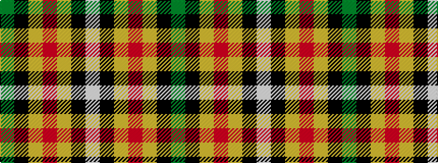 idealised woven sample of pattern GKYRYKW
