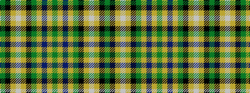 idealised woven sample of pattern GKYWYKGYBYG