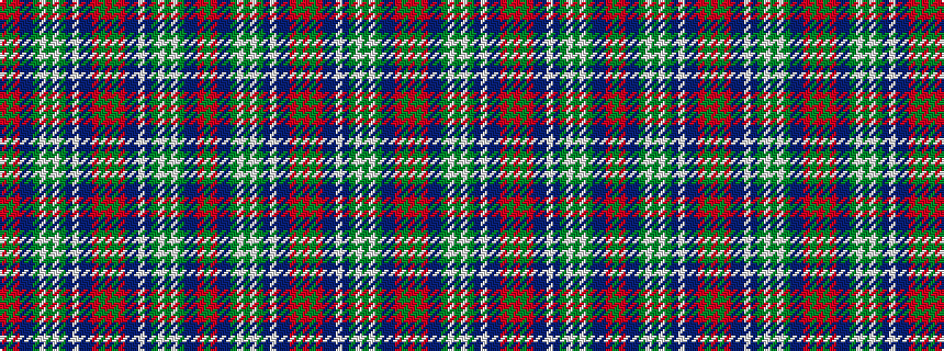 idealised woven sample of pattern GRBBGWGWGBWBBRGRGRBBWBGWGWGBBRGR