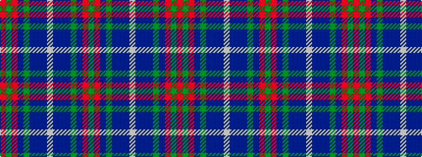 idealised woven sample of pattern GRBGBBBWBBBGBRGR
