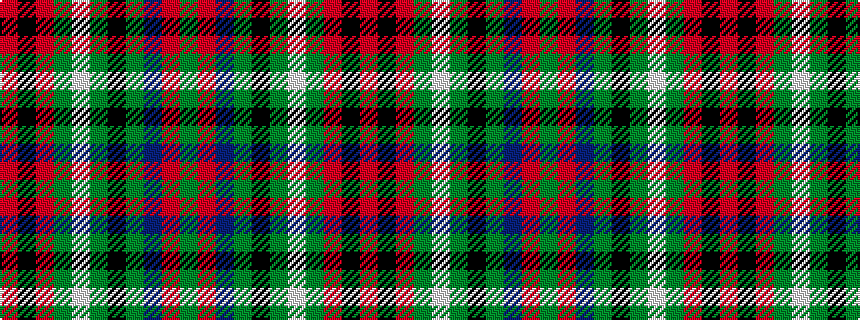 idealised woven sample of pattern GRBGKGWGRKR