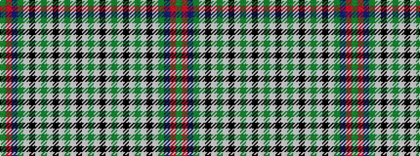 idealised woven sample of pattern GRBGWKWGWKWGWKWG