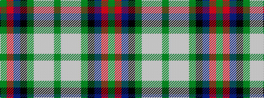 idealised woven sample of pattern GRBKGWWWG