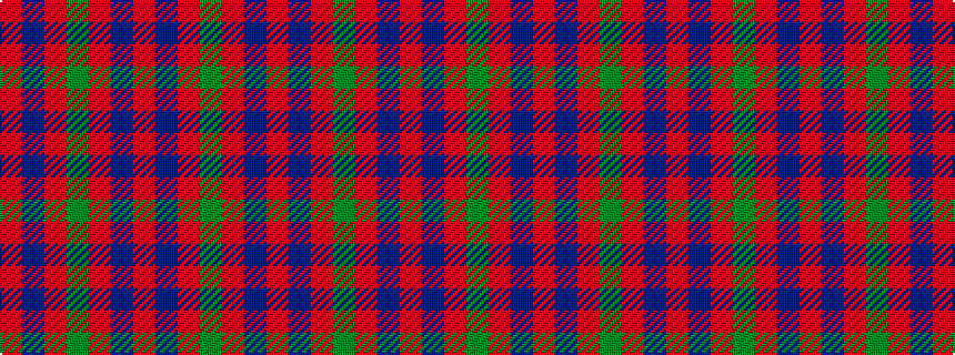 idealised woven sample of pattern GRBRBRGRBR