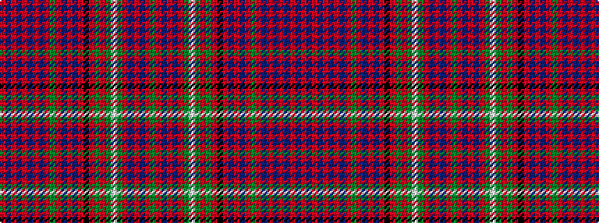 idealised woven sample of pattern GRBRBRGWGRGRKRBRBRGRBRBRBRBR