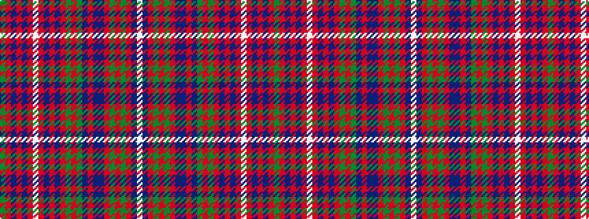 idealised woven sample of pattern GRBRBRWRBRBRGRGBRBBRGRGRBW