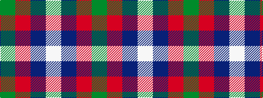 idealised woven sample of pattern GRBW