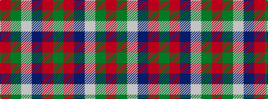 idealised woven sample of pattern GRBWGR
