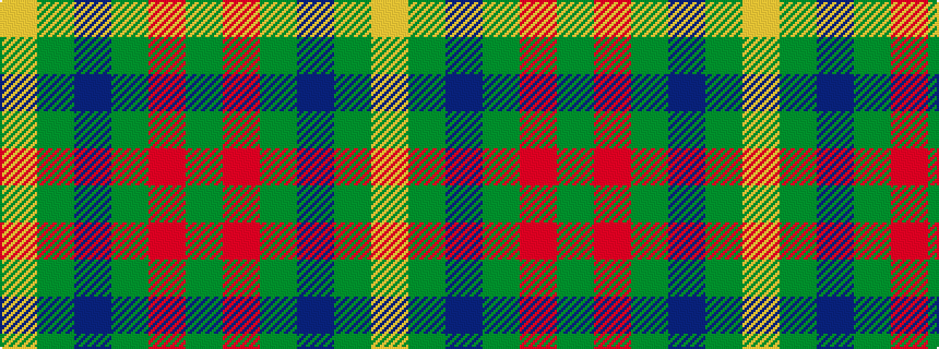 idealised woven sample of pattern GRGBGY