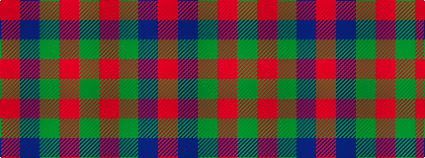idealised woven sample of pattern GRGBR