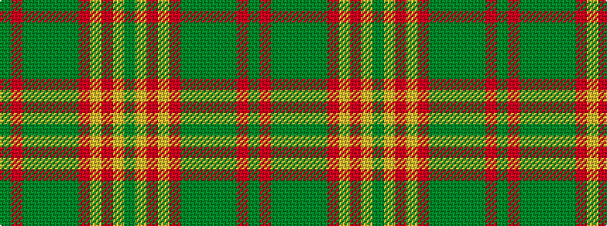 idealised woven sample of pattern GRGGGGGRYRYG