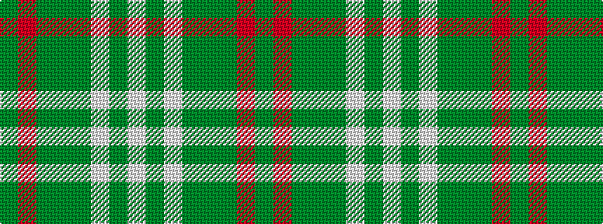 idealised woven sample of pattern GRGGGWGW