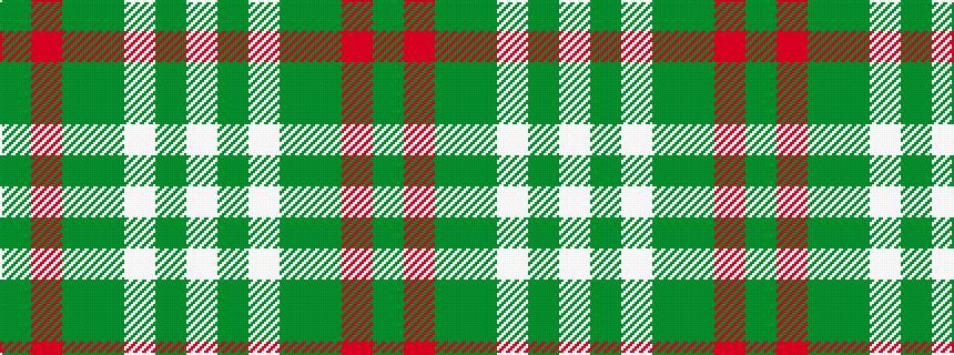 idealised woven sample of pattern GRGGWGW