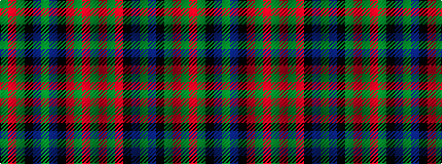 idealised woven sample of pattern GRGKBGBKRGRG