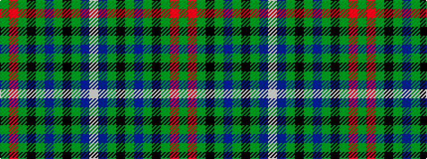 idealised woven sample of pattern GRGKGBGKGBW