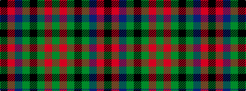 idealised woven sample of pattern GRGKGBRK
