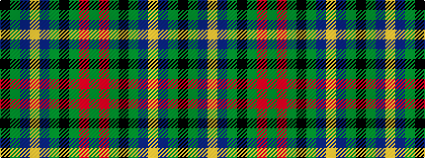 idealised woven sample of pattern GRGKGBYBGK