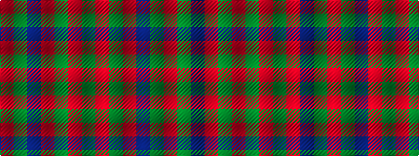 idealised woven sample of pattern GRGRBGR