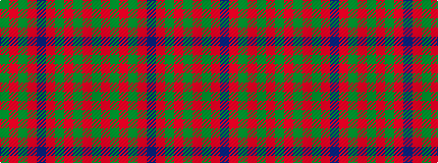 idealised woven sample of pattern GRGRBRGRGRG
