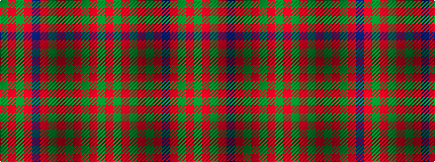 idealised woven sample of pattern GRGRBRGRGRGRG