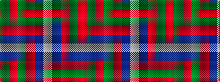 idealised woven sample of pattern GRGRBW