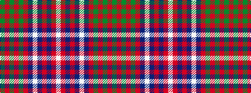 idealised woven sample of pattern GRGRGRBWBRBRW