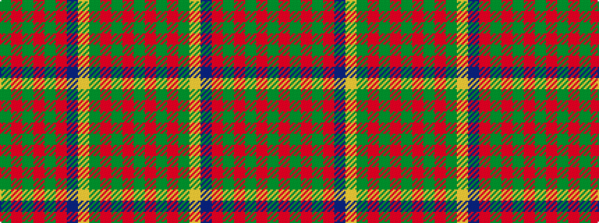 idealised woven sample of pattern GRGRGRBYGRGRG
