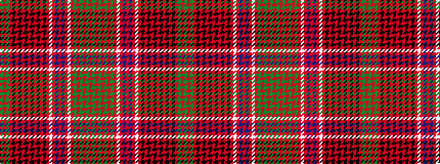 idealised woven sample of pattern GRGRGRGRWRBRBRWRKRKRKRKRKRKRGRG