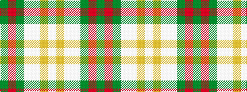 idealised woven sample of pattern GRGWWYW